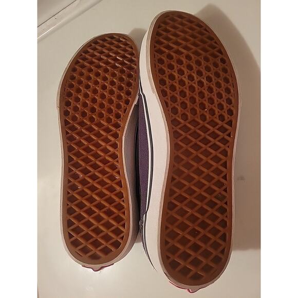 BOY`S VANS "WARD" OFF THE WALL SNEAKERS SIZE 7 YOUTH NAVY/BLACK - Picture 6 of 6